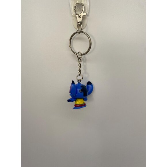 Upcycled Disney Lilo and Stitch "Stitch" Keychain: Vintage Toy Charm for Purses - Picture 2 of 5